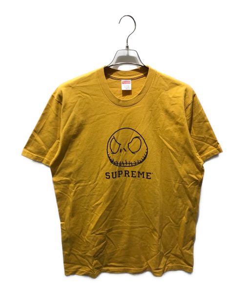 SUPREME（シュプリーム）SUPREME (シュプリーム) The Nightmare Before Christmas (ナイトメアー・ビフォア・クリスマス) Skeleton Tee イエロー サイズ:Lの古着・服飾アイテム