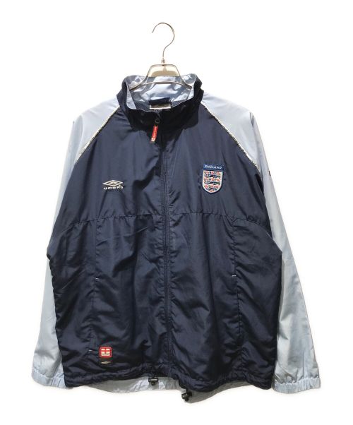 UMBRO（アンブロ）UMBRO (アンブロ) ナイロンジャケット ENGLAND ネイビー サイズ:XLの古着・服飾アイテム