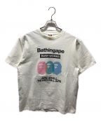 BAPE BY A BATHING APEベイプバイアベイシングエイプ）の古着「Tシャツ」｜ホワイト