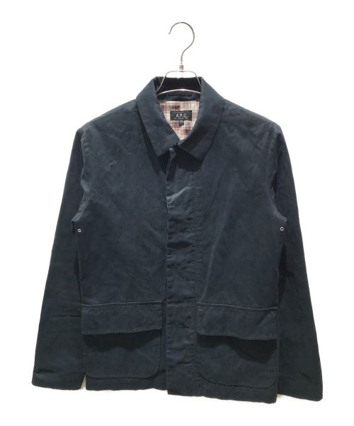 A.P.C.（アーペーセー）A.P.C. (アーペーセー) ワークジャケット ネイビー サイズ:XSの古着・服飾アイテム