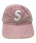 中古・古着 SUPREME (シュプリーム) Corduroy S Logo 6-Panel Cap ピンク：5000円