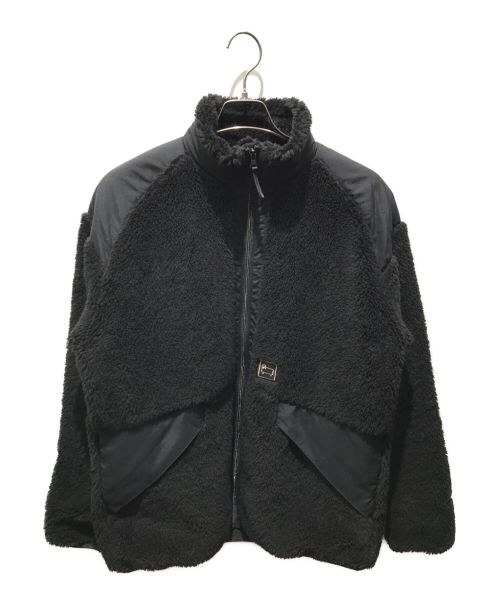 WOOLRICH（ウールリッチ）WOOLRICH (ウールリッチ) TERRA PILE FLEECE JACKET ブラック サイズ:Mの古着・服飾アイテム