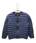 MARMOTマーモット）の古着「RESIDE DOWN CARDIGAN TOMQJL30」｜ネイビー