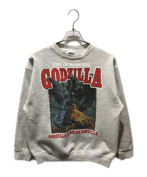 TULTEX（タルテックス）TULTEX (タルテックス) プリントスウェット 90s GODZILLA VS MECHA GODZILLA TOHO映画 グレー サイズ:Lの古着・服飾アイテム