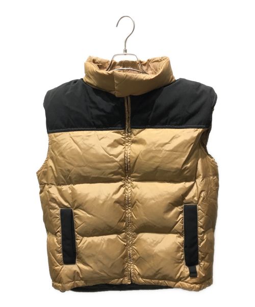 MONCLER（モンクレール）MONCLER (モンクレール) ダウンベスト ベージュ サイズ:Mの古着・服飾アイテム