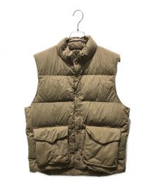 Snow peak×URBAN RESEARCH DOORS（スノーピーク×アーバンリサーチ ドアーズ）の古着「R/N Ripstop Down Vest UR-JK-22AU701」｜ベージュ