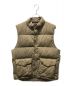 Snow peak（スノーピーク）の古着「R/N Ripstop Down Vest UR-JK-22AU701」｜ベージュ