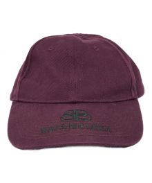 BALENCIAGA（バレンシアガ）の古着「HAT BB VISOR CAP 577548」｜パープル