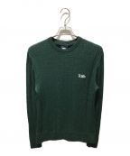 KITHキス）の古着「VINTAGE TILDEN CREWNECK SWEATER　KH2441-106　20AW」｜グリーン