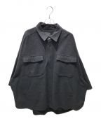 ROTOLロトル）の古着「KSDK CPO H/S SHIRT-MELTON　R13SEM17」｜グレー