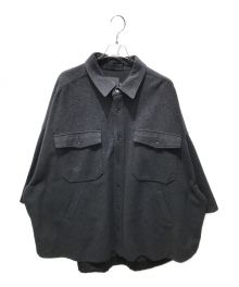 ROTOL（ロトル）の古着「KSDK CPO H/S SHIRT-MELTON　R13SEM17」｜グレー