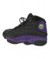 NIKE (ナイキ) Jordan 13 Retro　DJ5982-015 ブラック×パープル サイズ:26cm：16000円