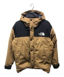 THE NORTH FACE（ザ ノース フェイス）の古着「マウンテンダウンジャケット ND91930」｜ベージュ×ブラック