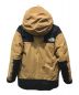 THE NORTH FACE (ザ ノース フェイス) マウンテンダウンジャケット ND91930 ベージュ×ブラック サイズ:XL：34000円