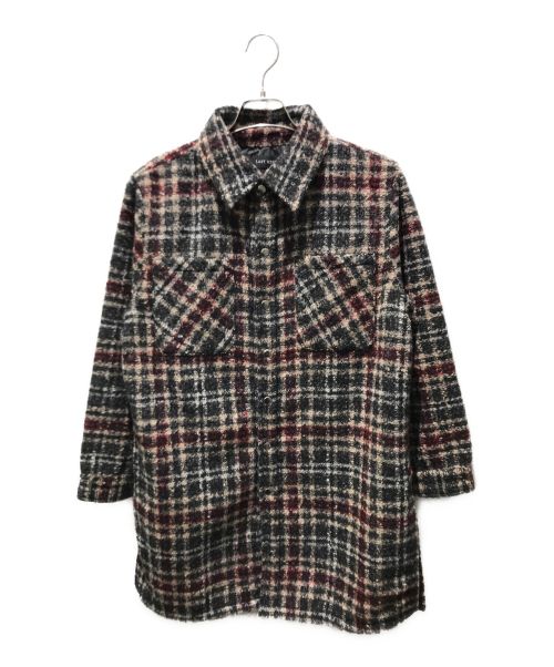 LAST NEST（ラストネスト）LAST NEST (ラストネスト) Flannel Over Long Shirt マルチカラー サイズ:Mの古着・服飾アイテム