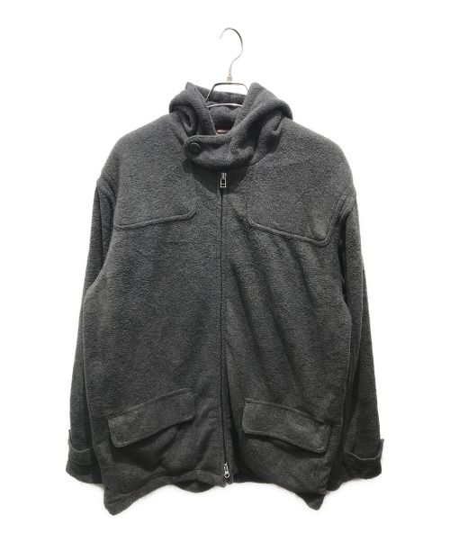 stussy（ステューシー）stussy (ステューシー) フリースコート グレー サイズ:Lの古着・服飾アイテム