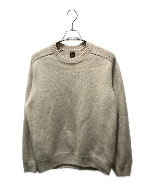 BATONER（バトナ―）BATONER (バトナ―) HEAVY WEIGHT CASHMERE CREW NECK BN-21FM-048 ベージュ サイズ:3の古着・服飾アイテム