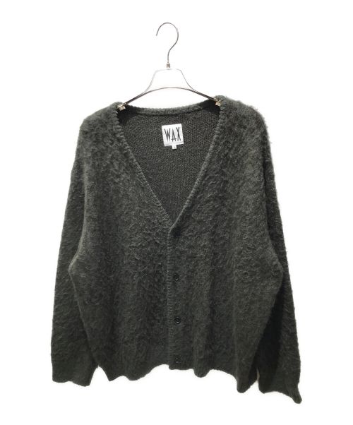 WAX（ワックス）WAX (ワックス) Leopard cardigan カーキ サイズ:Mの古着・服飾アイテム