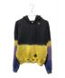 OFFWHITE（オフホワイト）の古着「OMBRE EMBELLISHED COTTON JERSEY HOODIE OMBB037S19003019」｜ブラック×イエロー×パープル