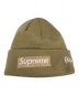 SUPREME（シュプリーム）の古着「Box Logo Beanie」｜ベージュ