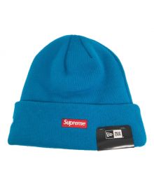 SUPREME×New Era（シュプリーム×ニューエラ）の古着「Varsity Beanie」｜ブルー