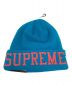 SUPREME (シュプリーム) New Era (ニューエラ) Varsity Beanie ブルー 未使用品：9800円