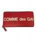 COMME des GARCONS（コムデギャルソン）の古着「HUGE LOGO」｜レッド