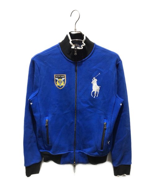 POLO RALPH LAUREN（ポロ・ラルフローレン）POLO RALPH LAUREN (ポロ・ラルフローレン) ビックポニートラックジャケット ブルー サイズ:Sの古着・服飾アイテム