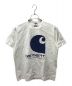 eYe COMME des GARCONS JUNYAWATANABE MAN（アイ コム デ ギャルソン ジュンヤ ワタナベ マン）の古着「ロゴプリントTシャツ　WK-T905」｜ホワイト