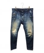 DIESELディーゼル）の古着「Tapered Krooley Joggjeans 09B52」｜インディゴ