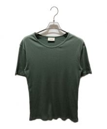 LEMAIRE（ルメール）の古着「リブTシャツ　00403021008」｜カーキ