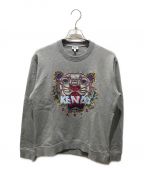 KENZOケンゾー）の古着「Classic Tiger Sweatshirt　F865SW0014XA」｜グレー