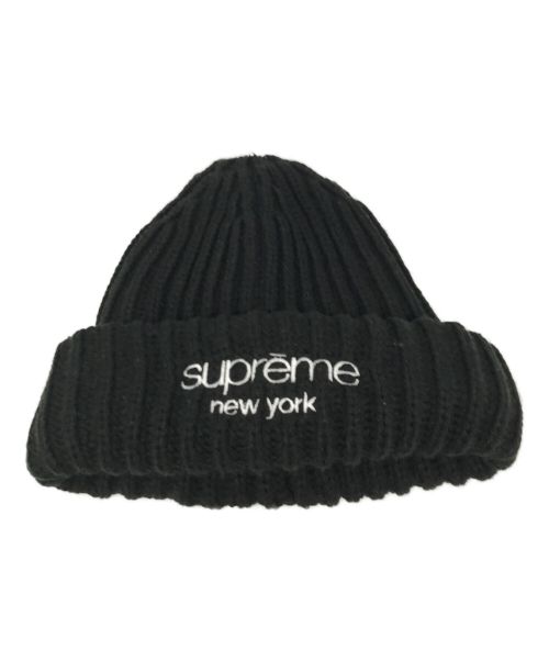 SUPREME（シュプリーム）SUPREME (シュプリーム) Ribbed Beanie　	23AW ブラックの古着・服飾アイテム