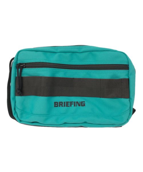 BRIEFING（ブリーフィング）BRIEFING (ブリーフィング) TURF CART TOTE ECO CANVAS CR　BRG231T91 ブルーの古着・服飾アイテム