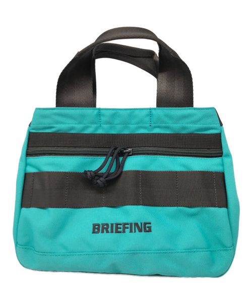 BRIEFING（ブリーフィング）BRIEFING (ブリーフィング) TURF CLUTCH ECO CANVAS CR　BRG231E92 ブルーの古着・服飾アイテム