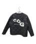 CDG (シーディージー) ALPHA (アルファ) バックロゴキルティングジャケット　SZ-J025 ブラック サイズ:L：19800円