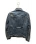 BALMAIN (バルマン) VINTAGE DESTROYED DENIM JACKET　S8H3019T024D インディゴ サイズ:M：19000円