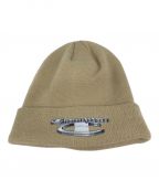 SUPREME×Championシュプリーム×チャンピオン）の古着「3D Metallic Beanie」｜ベージュ