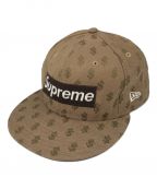 SUPREME×New Eraシュプリーム×ニューエラ）の古着「Monogram Box Logo」｜ブラウン