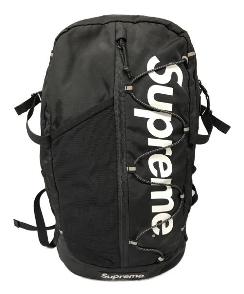 SUPREME（シュプリーム）SUPREME (シュプリーム) CORDURA RIPSTOP NYLON BACKPACK　17SS ブラックの古着・服飾アイテム