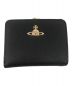 Vivienne Westwood（ヴィヴィアンウエストウッド）の古着「GRAIN LEATHER WALLET　51010020」｜ブラック