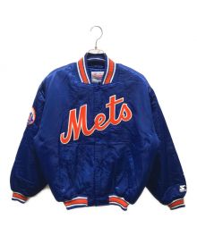 Diamond by STARTER（ダイアモンドバイスターター）の古着「スタジャン　 mets」｜ネイビー