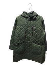 Barbour×Engineered Garments（バブアー×エンジニアド ガーメンツ）の古着「キルティングコート」｜カーキ