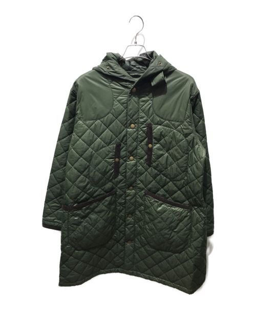 Barbour（バブアー）Barbour (バブアー) Engineered Garments (エンジニアド ガーメンツ) キルティングコート カーキ サイズ:Sの古着・服飾アイテム