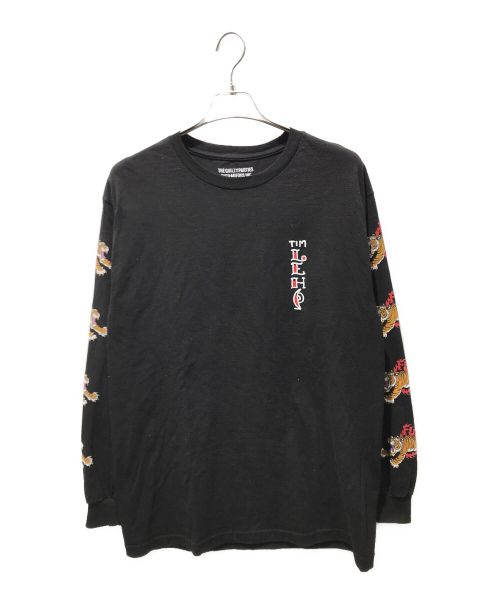 WACKO MARIA（ワコマリア）WACKO MARIA (ワコマリア) LONG SLEEVE T-SHIRT TIM LEHI ブラック サイズ:Lの古着・服飾アイテム