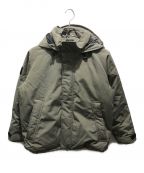 DANTONダントン）の古着「DOWN ARMY HOODED JACKET　DT-A0030」｜カーキ