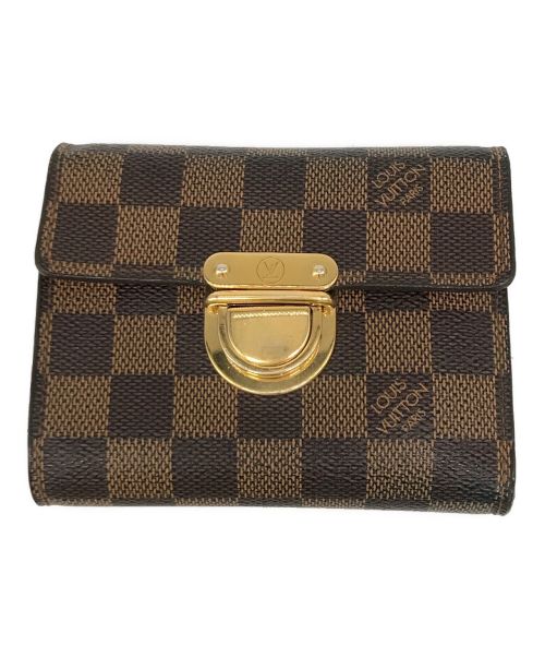 LOUIS VUITTON（ルイ ヴィトン）LOUIS VUITTON (ルイ ヴィトン) 財布 N60005 ダミエ ポルトフォイユ・コアラ ブラウンの古着・服飾アイテム