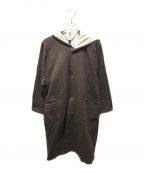 SUNSEAサンシー）の古着「W FACE WOOL JEDI COAT　17A33」｜ブラウン