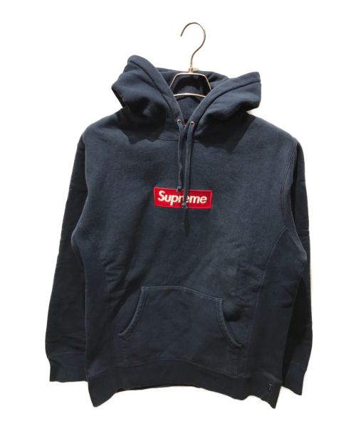 SUPREME（シュプリーム）SUPREME (シュプリーム) Box Logo Hooded Sweatshirt ネイビー サイズ:Lの古着・服飾アイテム