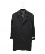 LAST NESTラストネスト）の古着「LONG WOOL COAT　DK-ZH17-S」｜ブラック